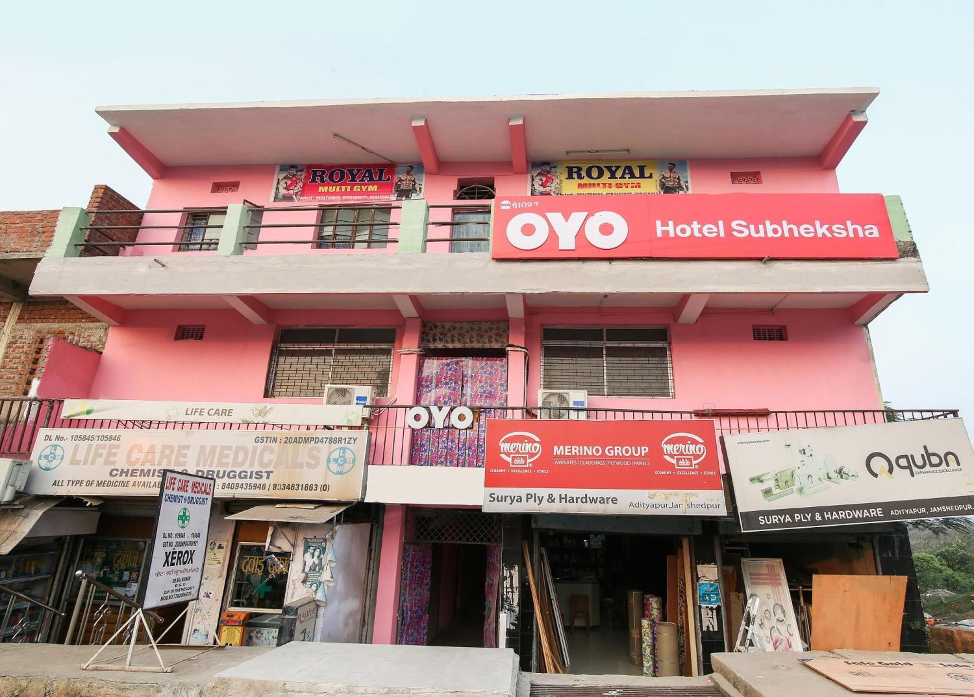 OYO Flagship 61092 Hotel Subheksha Jamshedpur Exterior foto